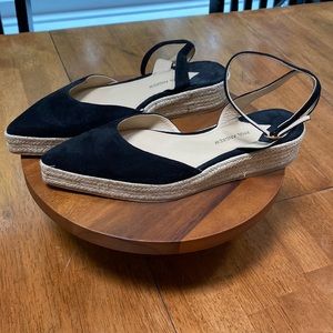 Black Paul Andrew ankle strap shoe.